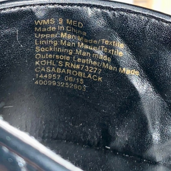 Candies Women’s Quilted Platform Sneaker Loafer in Black Size 9 - Picture 11 of 14